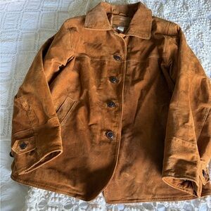 St. John's Bay Men's Brown Shirt Jacket